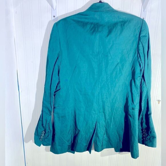 NWT Christian Wijnants Jakari Blazer Green Sz XS - Picture 4 of 5